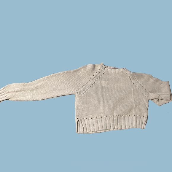 cropped knitted sweater - Picture 3 of 3